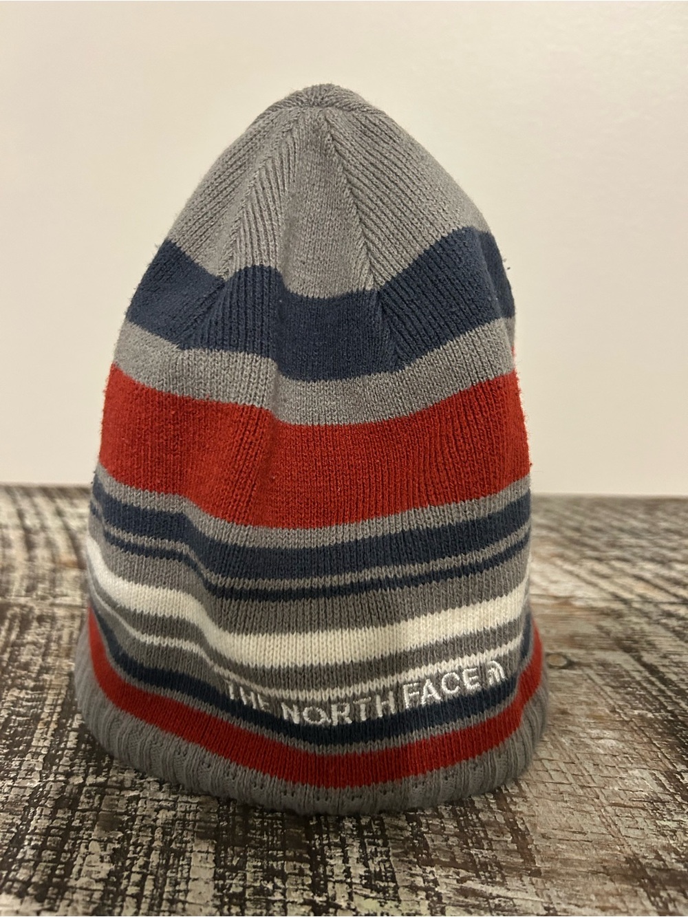 The North Face Striped Knit Beanie
